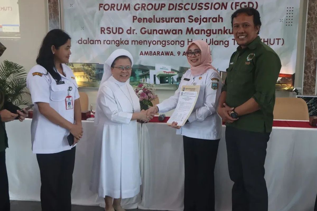 18 April 1956 Ditetapkan sebagai Hari Kelahiran RSGM Ambarawa, Begini Sejarahnya