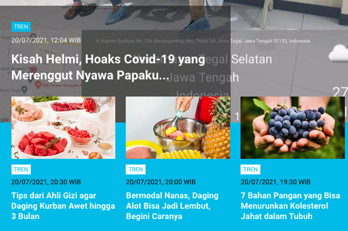 [POPULER TREN] Hoaks Covid-19 Merenggut Nyawa Papaku... | Masak Daging Kurban, Cuci Dulu atau Tidak?