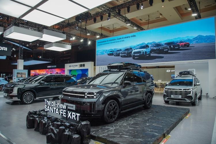 Hyundai All-New SANTA FE XRT yang hadir IIMS 2026.