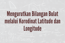 Mengurutkan Bilangan Bulat melalui Koordinat Latitude dan Longitude