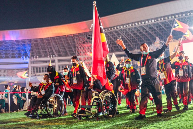 Kontingen Timor Leste pada ajang ASEAN Para Games 2022 di Solo, Indonesia. Mereka mengirim 15 atlet.