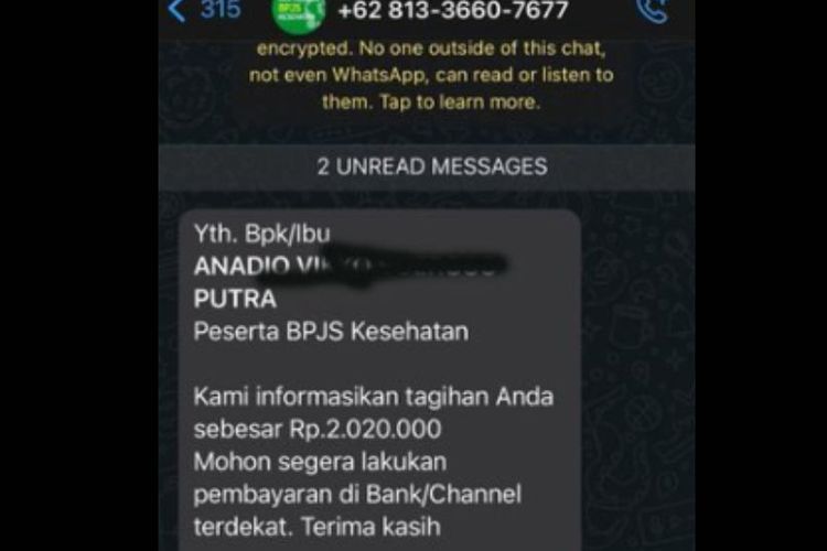 Waspada Penipuan Bermodus Tagihan BPJS Kesehatan Lewat "File" APK