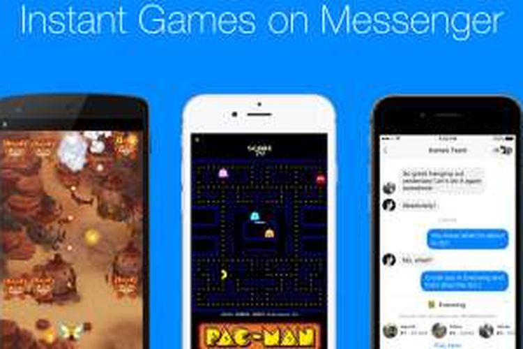 Facebook hadirkan game di Messenger