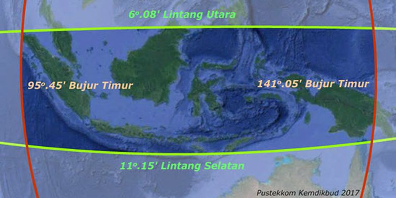 Letak Astronomis Indonesia dan Wilayahnya