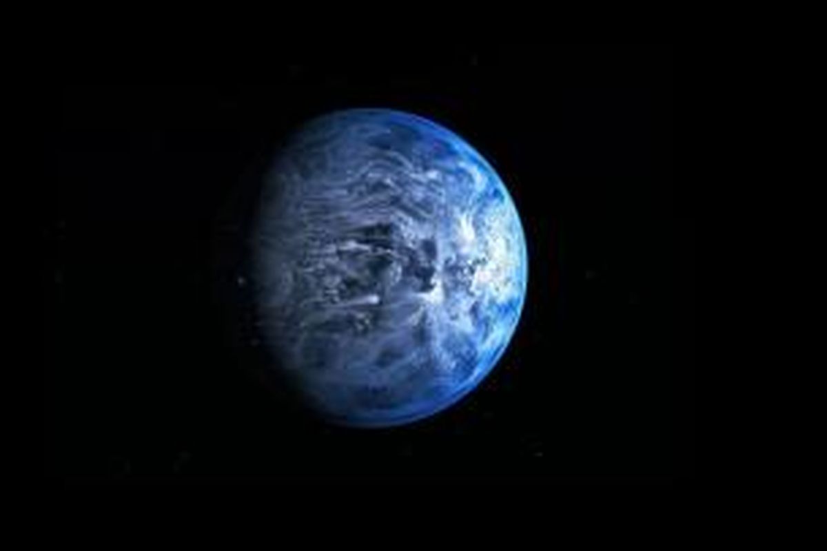 Planet HD 189733b ternyata punya warna biru seperti Bumi