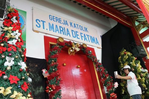 Gereja Santa Maria de Fatima di Glodok, Bangunan Gereja Mirip Klenteng