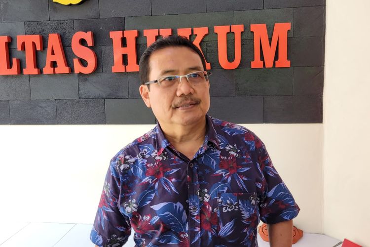 Pakar hukum Universitas Jenderal Soedirman (Unsoed) Purwokerto, Jawa Tengah, Prof Hibnu Nugroho.