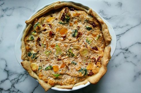 Mengenal Quiche Khas Perancis, Pie Gurih dengan Kulit Pastry