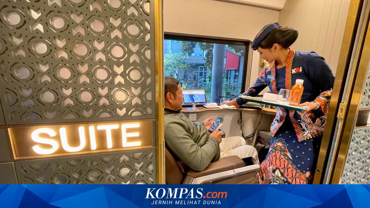 Suite Class Compartment KAI Kian Diminati, Penumpang Naik Hampir 65 Persen