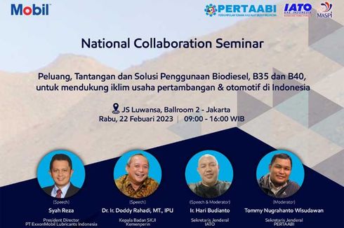 Seminar Nasional Kolaborasi untuk Negeri dari ExxonMobil Sosialisasikan Biodiesel untuk Industri Pertambangan dan Otomotif Indonesia
