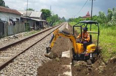 Antisipasi Bencana Hidrometeorologi, KAI Daop 9 Jember Pasang AMUS di 8 Titik