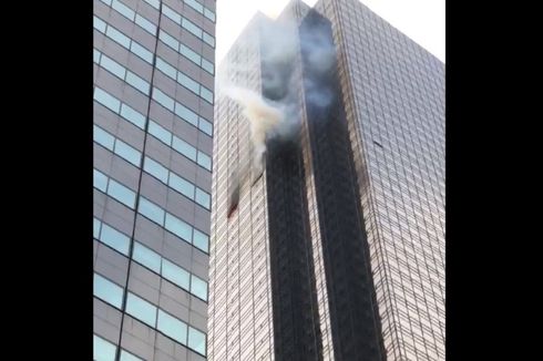 Menara Trump di New York Kebakaran, Satu Orang Tewas