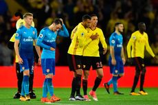 Hasil Liga Inggris, Arsenal Takluk di Kandang Watford