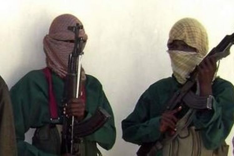 Anggota kelompok militan Al-Shabab, Somalia.