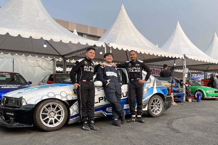 Alpha Rules Drift Team mendapat sponsor baru menjelang tampil di Indonesia Drift Series (IDS) 2023 di J99MAXX Drift Circuit, Sabtu (27/5/2023). 