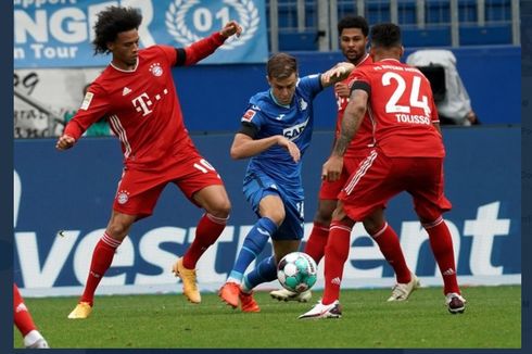 Hasil Hoffenheim Vs Bayern Muenchen, Die Roten Kalah Telak 1-4