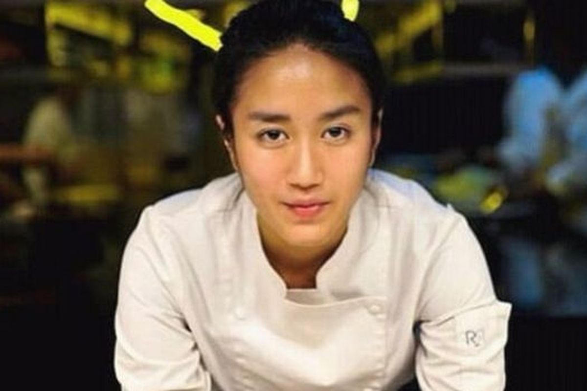 Chef Renatta, salah satu juri di acara MasterChef Indonesia musim kelima.