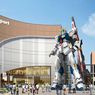 Robot Gundam RX-93 Baru Segera Hadir di Pusat Belanja Fukuoka
