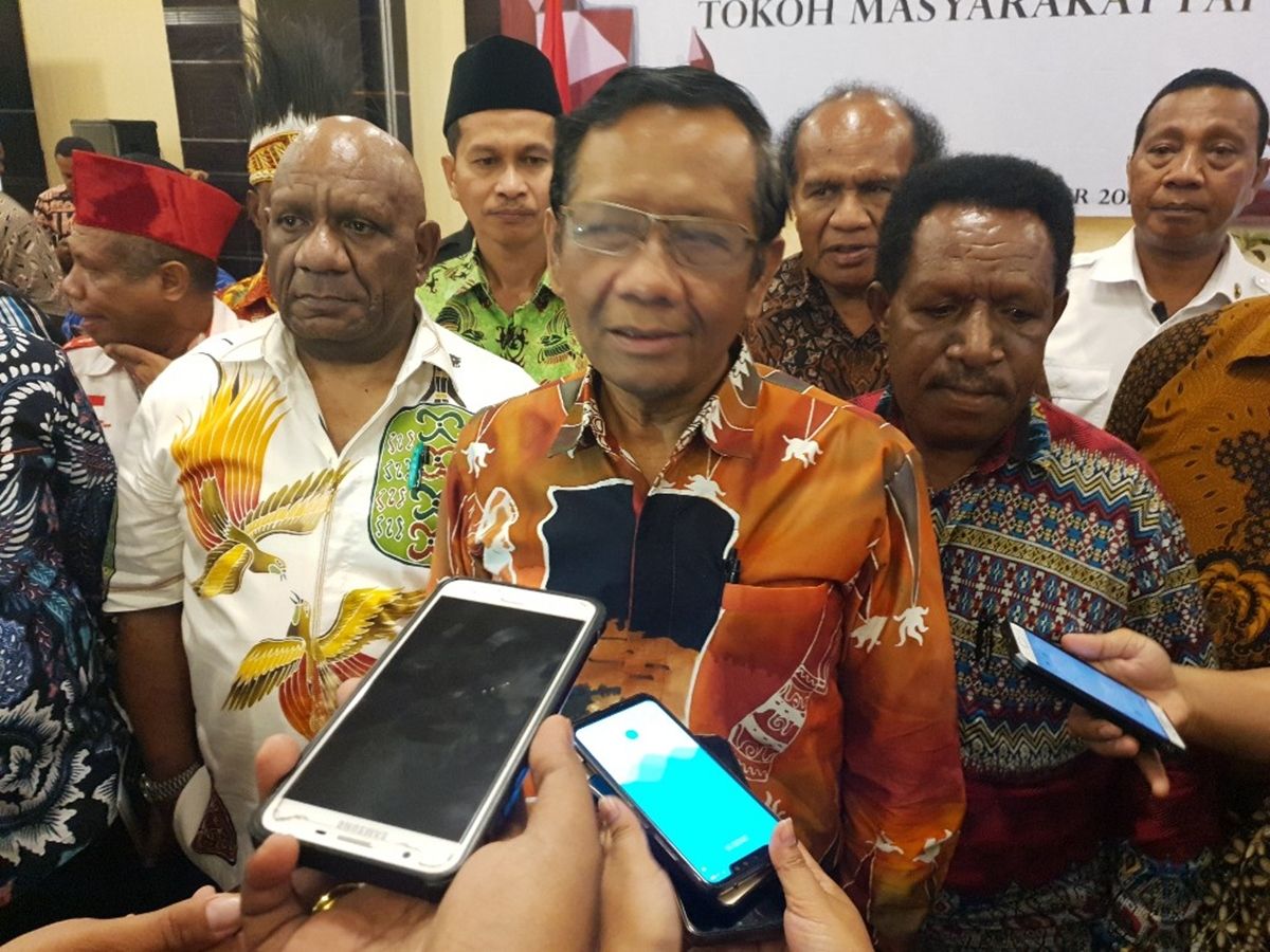 Menkopolhukam Mahfud MD Temukan Fakta Baru soal Papua