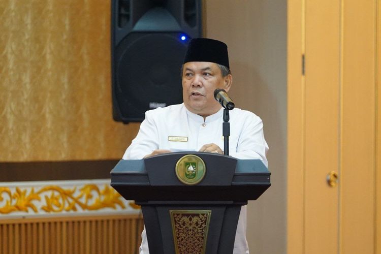 SF Hariyanto himbau masyarakat Riau untuk saling menghormati jelang pergantian PJ Gubernur Riau.