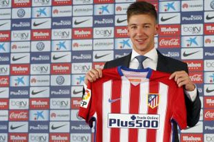 Pemain baru Atletico Madrid, Luciano Vietto.