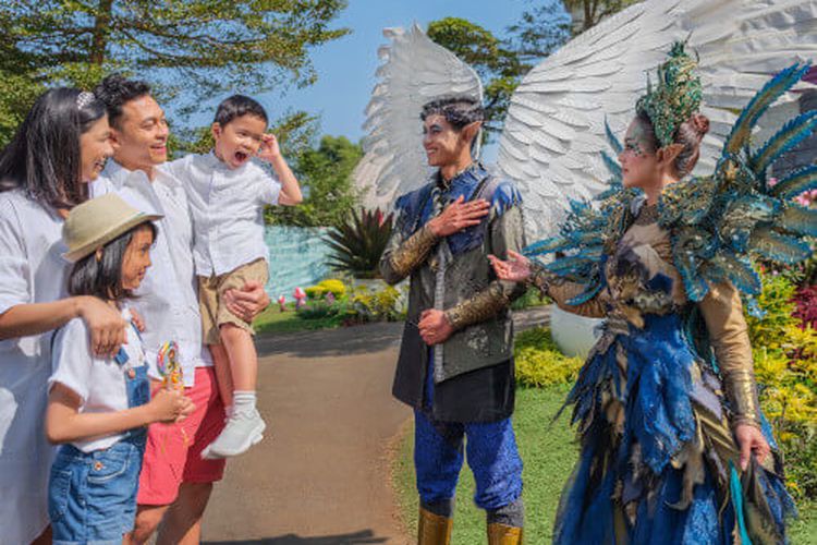 
Fairy Garden, salah satu tempat wisata di Lembang, Bandung yang cocok untuk anak saat libur sekolah