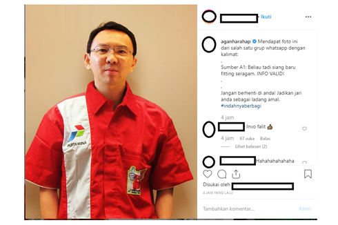 Ahok Kedapatan Nonton Formula 1 Abu Dhabi