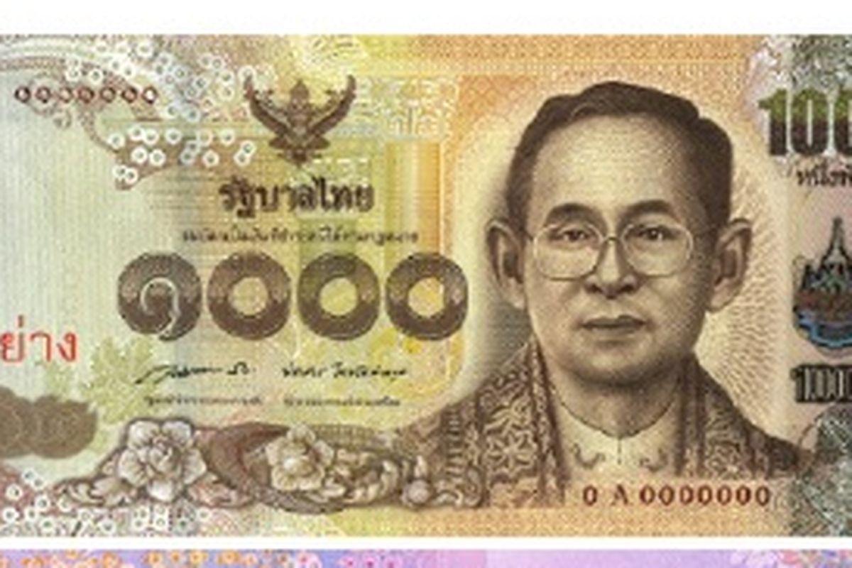 Kurs mata uang Thailand ke rupiah bisa menggunakan patokan yang dirilis Bank Indonesia.