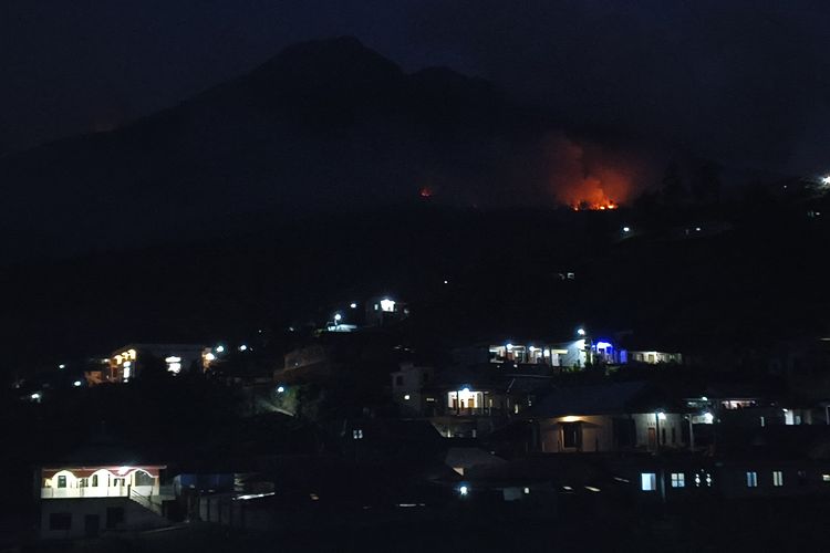 Karhutla Gunung Lawu Karanganyar Dilaporkan Meluas, Titik Api Dekati Kawasan Wisata Alam