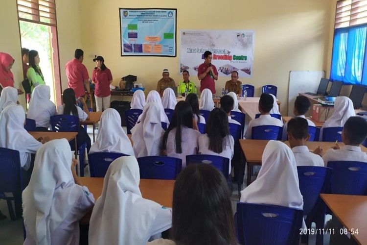 BP2LHK Manado beri pendidikan konservasi Anoa bagi pelajar di Bolmong