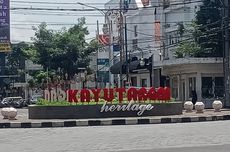 Ikon Tulisan Kayutangan Heritage di Kota Malang Rusak Lagi