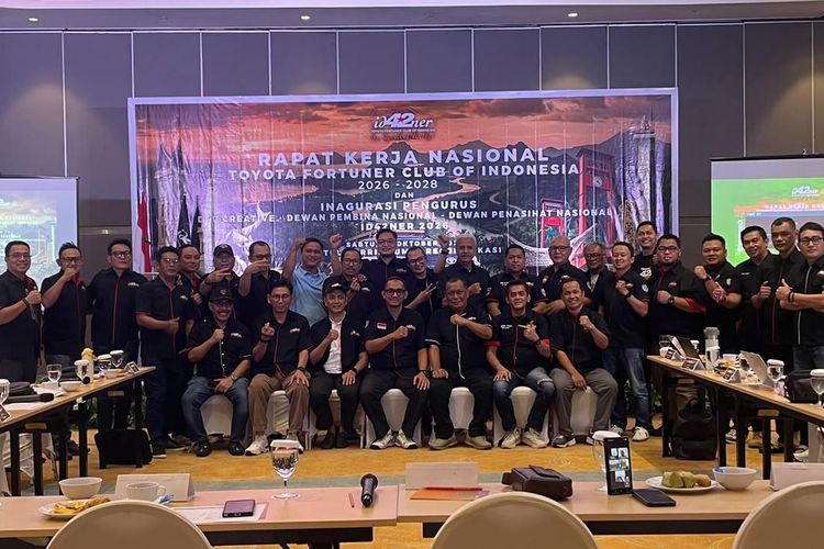 Gelar Rakernas, Komunitas Fortuner Siapkan Program Kerja Baru
