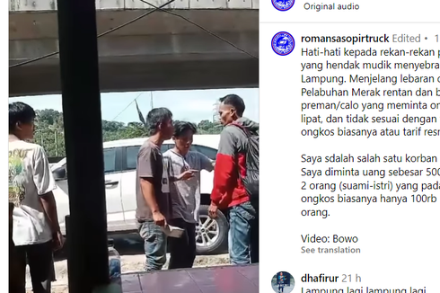 Viral Calon Penumpang Bus Diperas Calo di Pelabuhan Merak