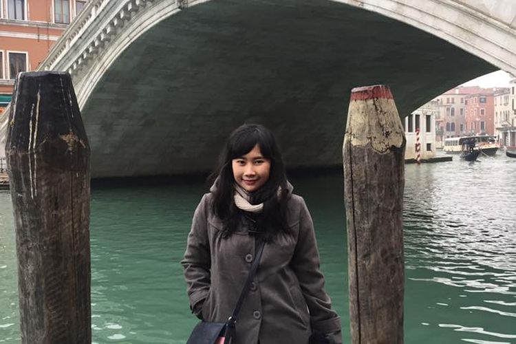  Saya di Rialto Bridge