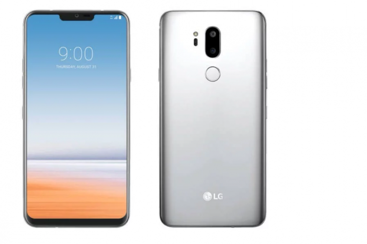 Bocoran desain LG G7 dengan poni layar atau notch mirip iPhone X