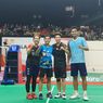 Reuni di Piala Presiden 2022, Tontowi/Liliyana Terpukau Dispenser Shuttlecock