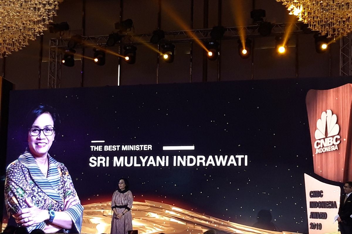 Menteri Keuangan Sri Mulyani Indrawati di Jakarta, Rabu (5/12/2019).