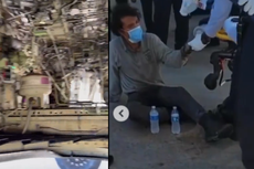 Video Penumpang Gelap Ditemukan Hidup di Ruang Roda Pendaratan, Buat Netizen Terkejut