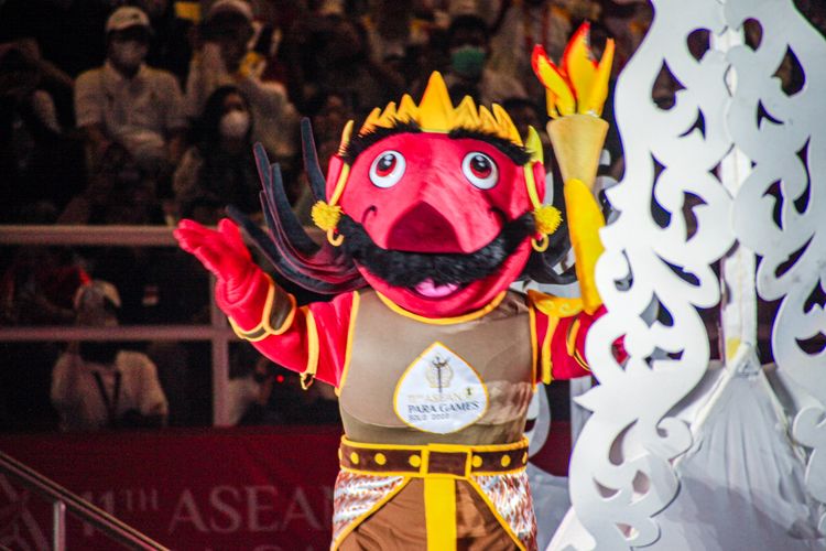 Rajamala, maskot ASEAN Para Games 2022.