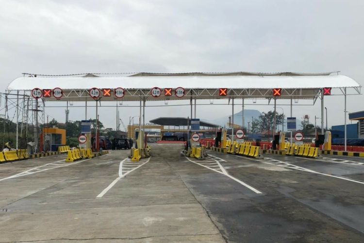 Gerbang Tol (GT) sementara akses Tol Padaleunyi.