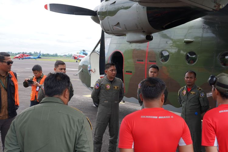 Pengarahan kegiatan TMC di Provinsi Sumatera Selatan bersama TNI AU, BRIN, dan BMKG yang dilaksanakan pada Juni 2023.

