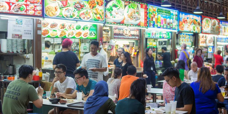 Singapura Tingkatkan Lagi Standar Kebersihan Penjaja Makanan Di Pujasera Halaman All Kompas Com