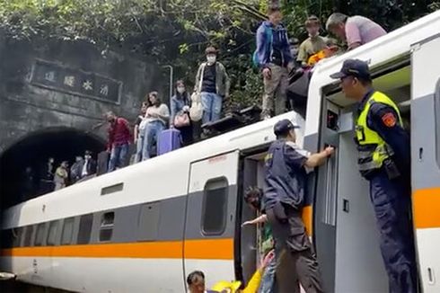 Kecelakaan Kereta Api Fatal di Taiwan, 36 Orang Dilaporkan Tewas