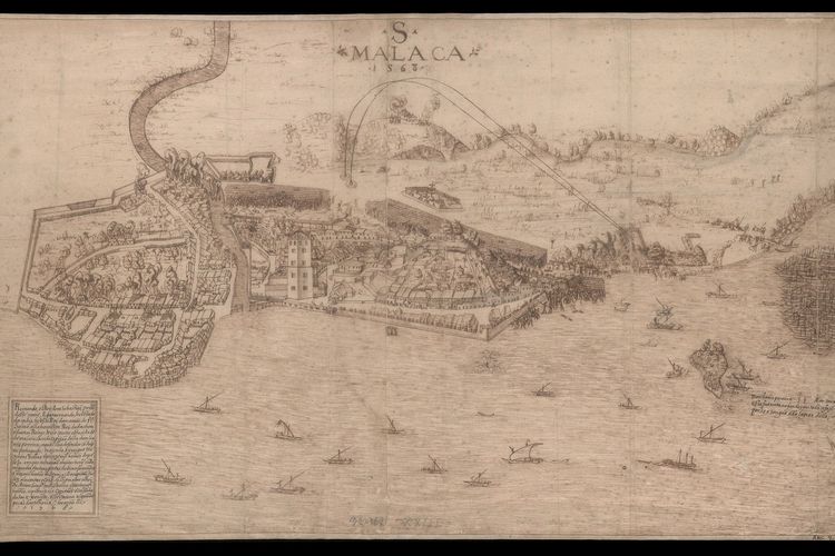 Perlawanan Aceh terhadap Portugis di Malaka pada 1568.