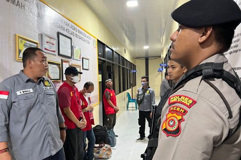 Dikawal Polisi Bersenjata, Jaksa Limpahkan 5 Tersangka Kasus Korupsi Monumen Samudera Pasai ke Pengadilan Tipikor Banda Aceh