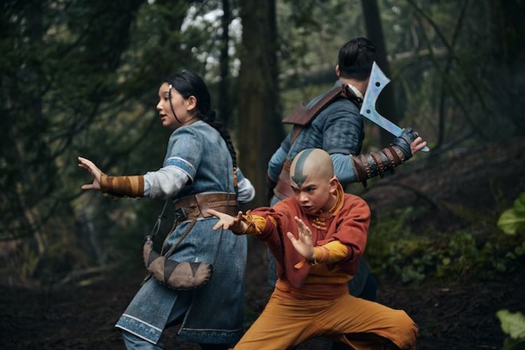 Gordon Cormier berperan sebagai Aang dalam serial live action Netflix Avatar: The Last Airbender.