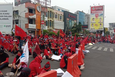 Buruh Kembali Demo Tolak Omnibus Law di Lampung, Polisi Minta Tidak Ada Mahasiswa dan Pelajar