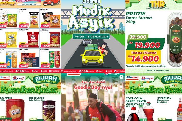 Promo Alfamart Hari Ini 21 Maret 2026, Ada Tebus Murah Serba Rp 5.000