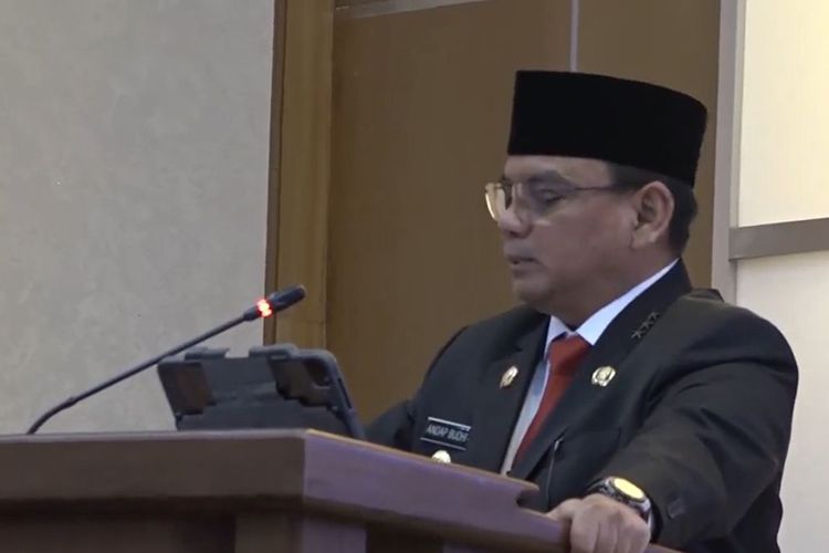 Penjabat (Pj) Gubernur Sulawesi Tenggara (Sultra) Andap Budhi Revianto 