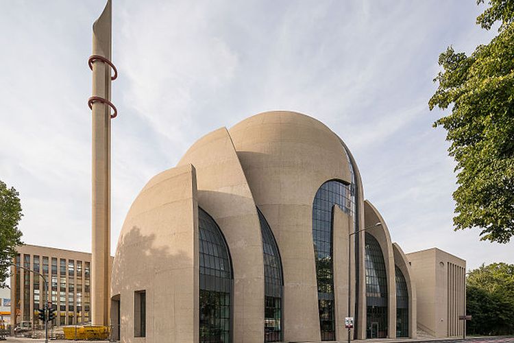 Cologne Central Mosque. [Via Wikimedia Commons]